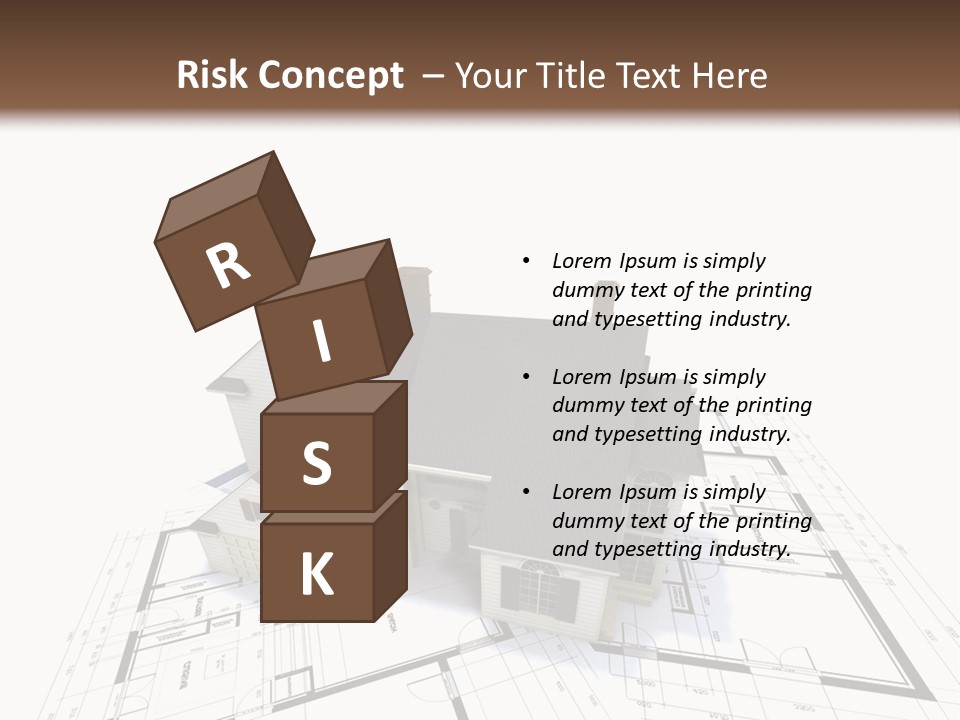 Architecture Plan Architectural PowerPoint Template