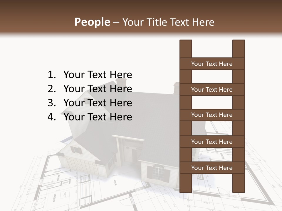 Architecture Plan Architectural PowerPoint Template