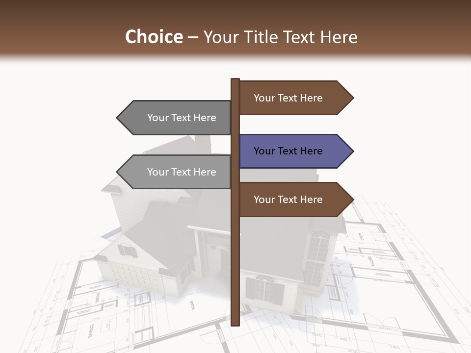Architecture Plan Architectural PowerPoint Template