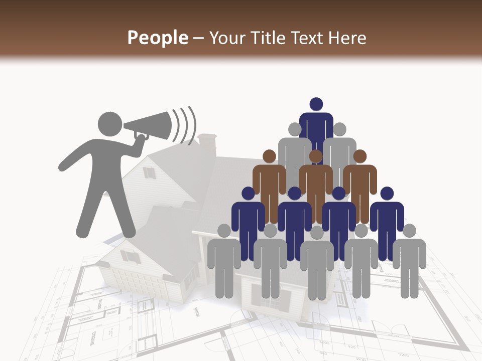 Architecture Plan Architectural PowerPoint Template