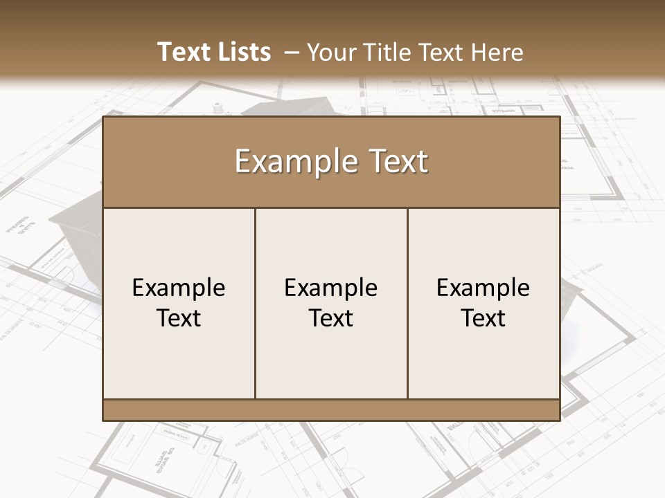 Floor Building Forest PowerPoint Template