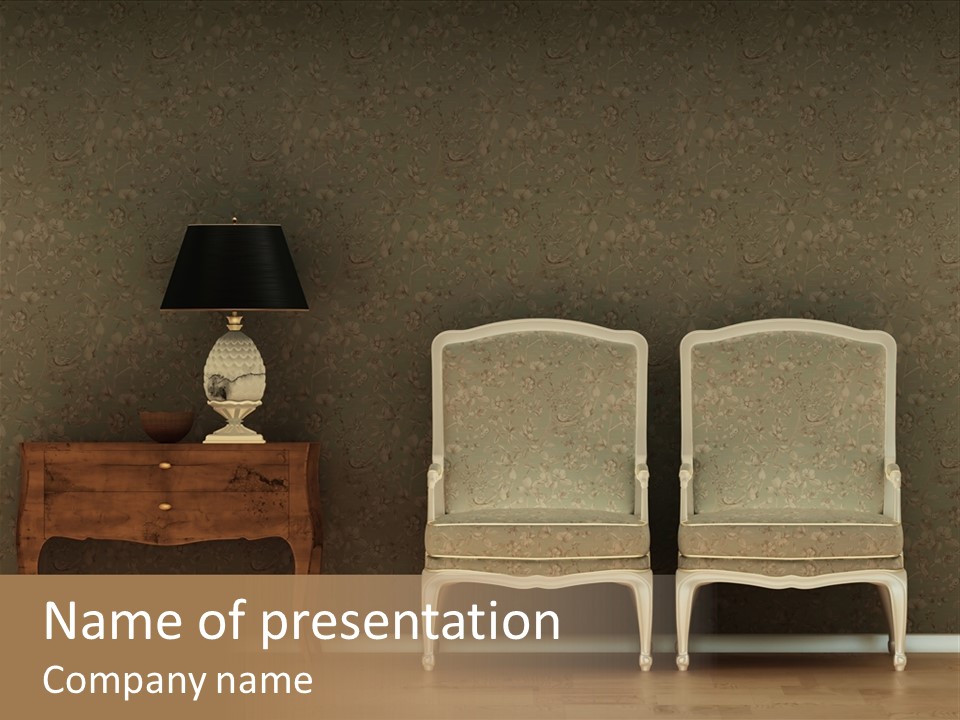 Template Classic Interiors PowerPoint Template