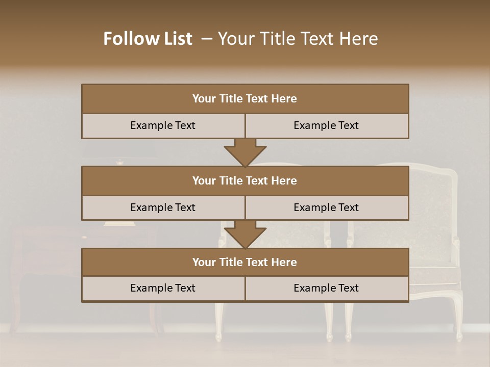 Template Classic Interiors PowerPoint Template