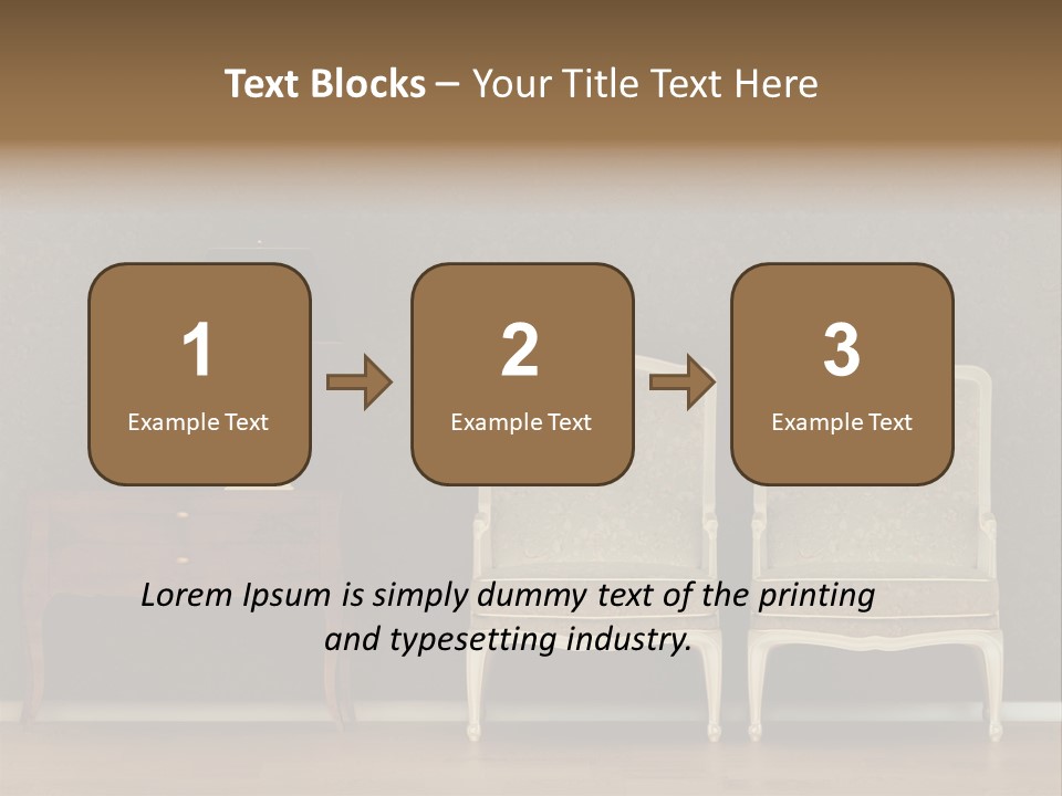 Template Classic Interiors PowerPoint Template