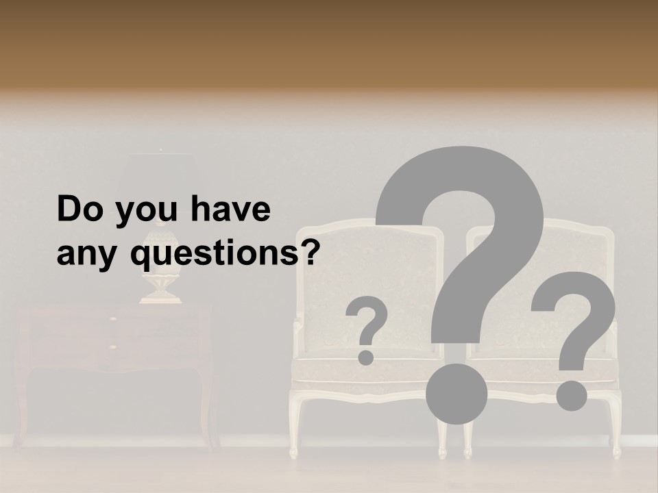 Template Classic Interiors PowerPoint Template