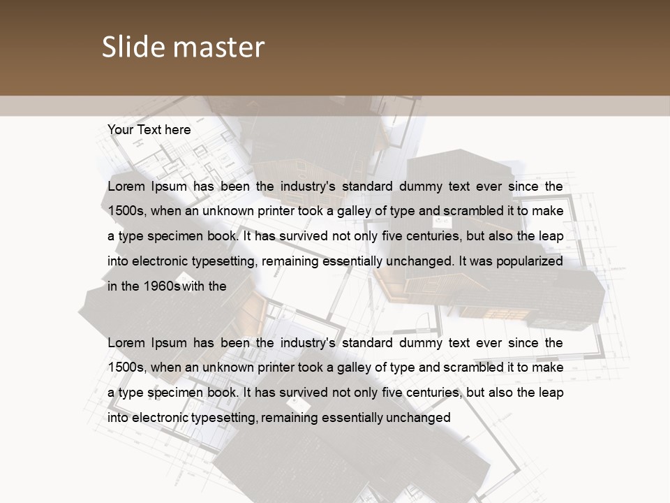 Designer Image Architectural PowerPoint Template