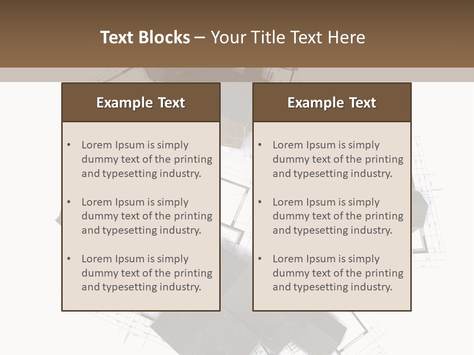 Designer Image Architectural PowerPoint Template