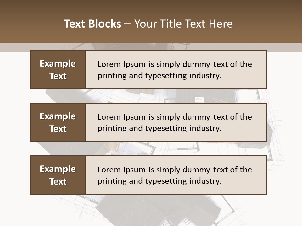 Designer Image Architectural PowerPoint Template
