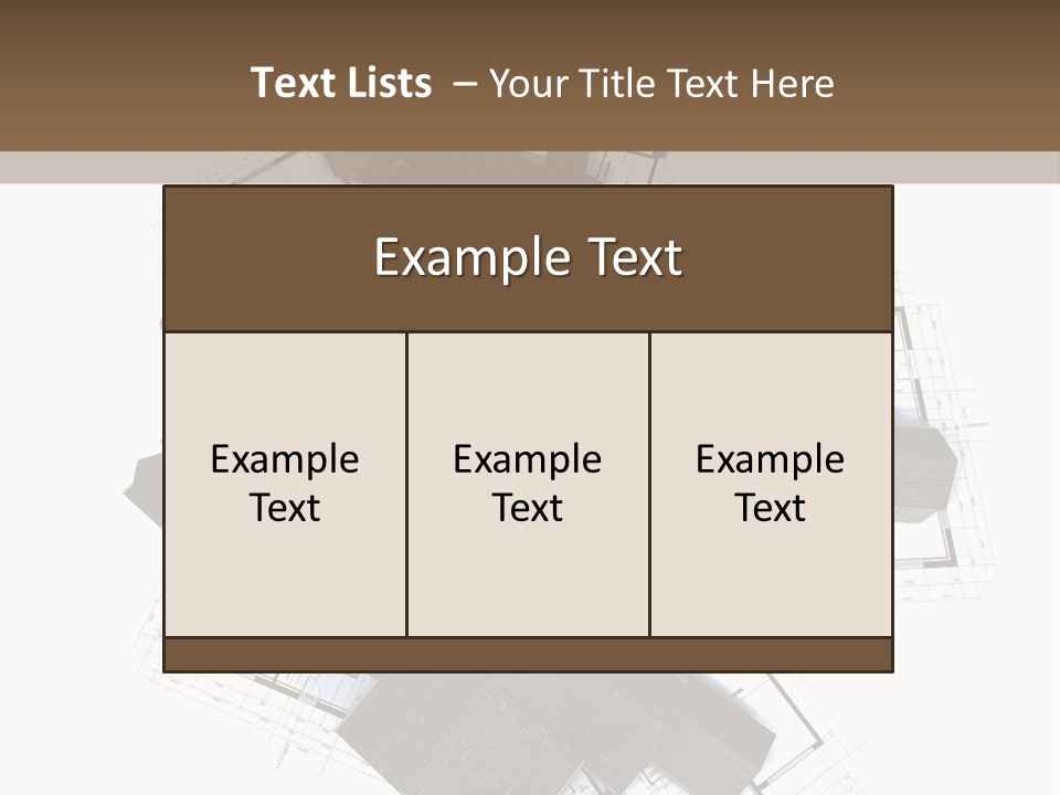 Designer Image Architectural PowerPoint Template