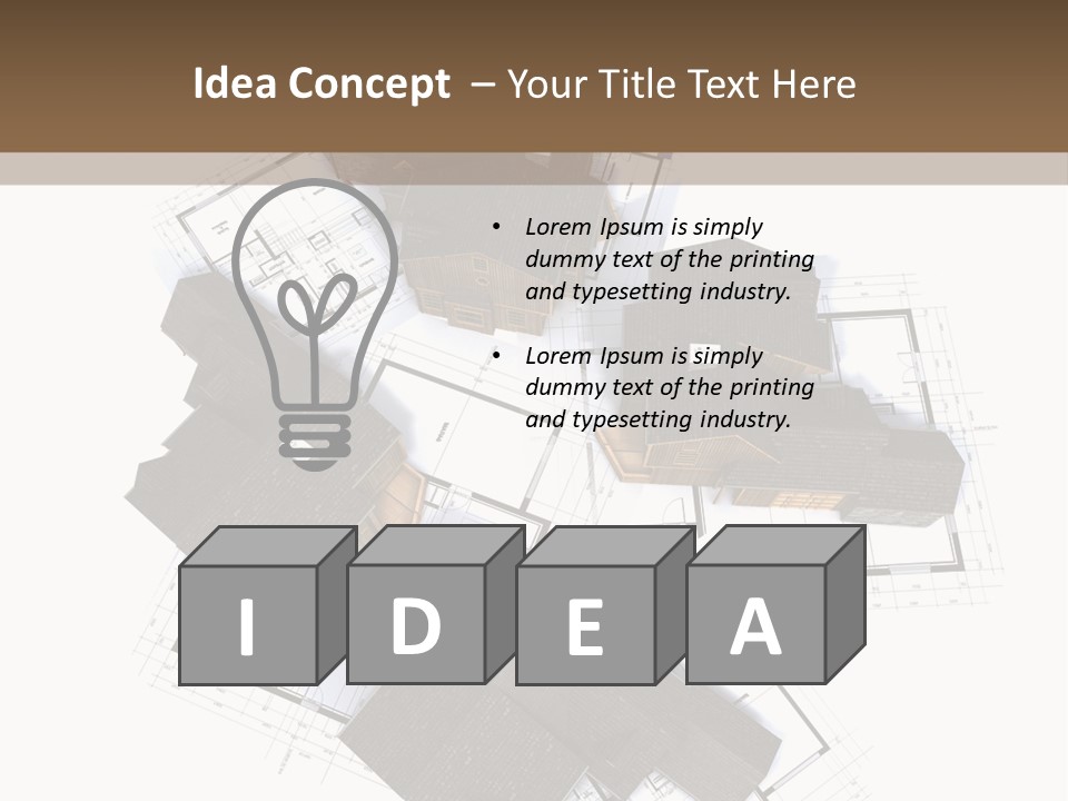 Designer Image Architectural PowerPoint Template