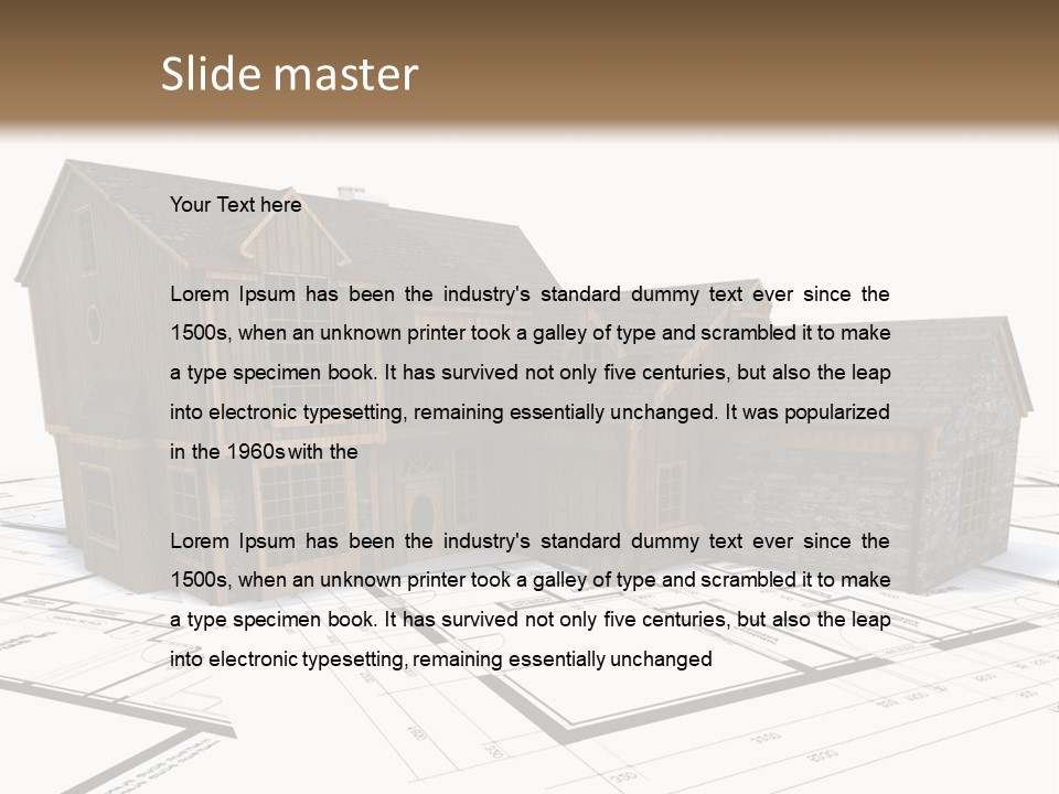 Draft Extension Structural PowerPoint Template