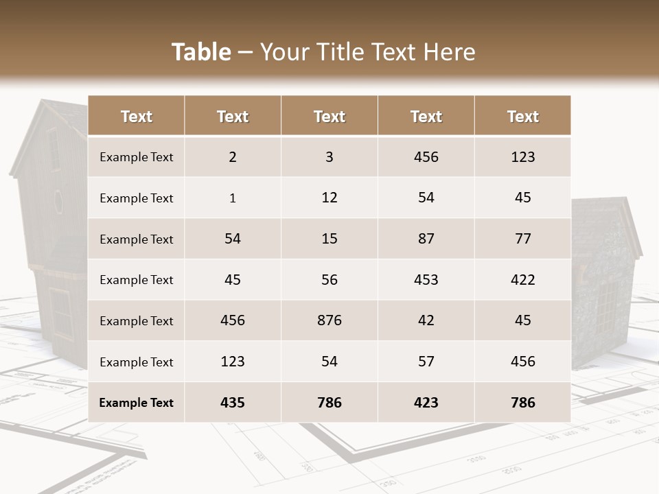Draft Extension Structural PowerPoint Template