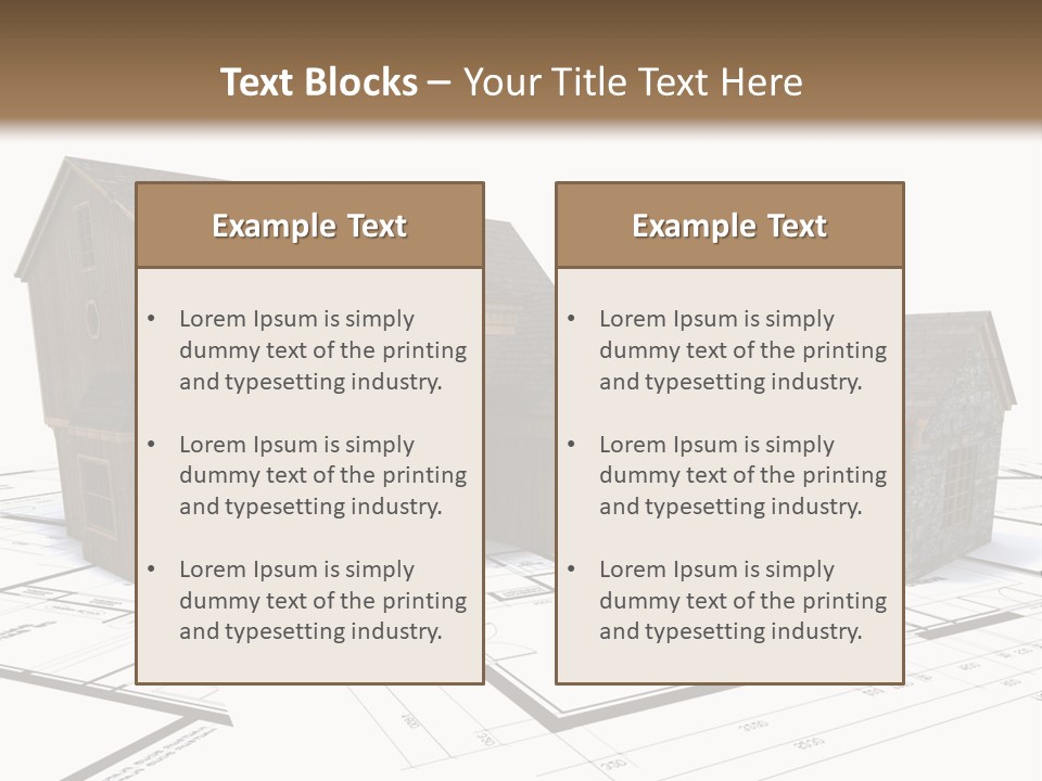 Draft Extension Structural PowerPoint Template
