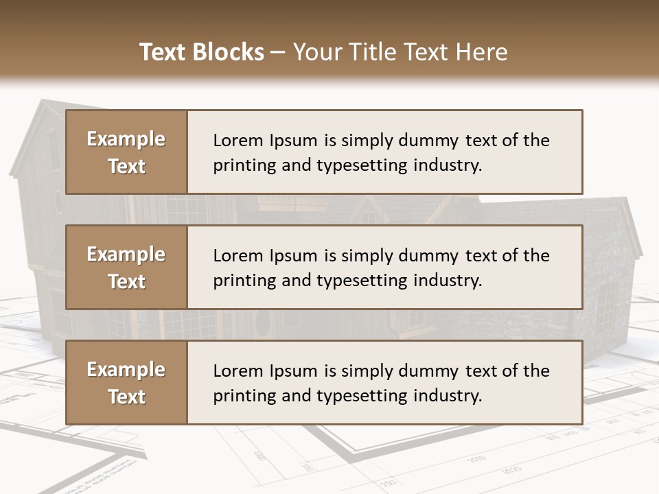 Draft Extension Structural PowerPoint Template