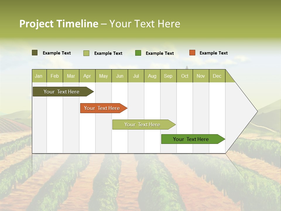 Tree Field Scenic PowerPoint Template