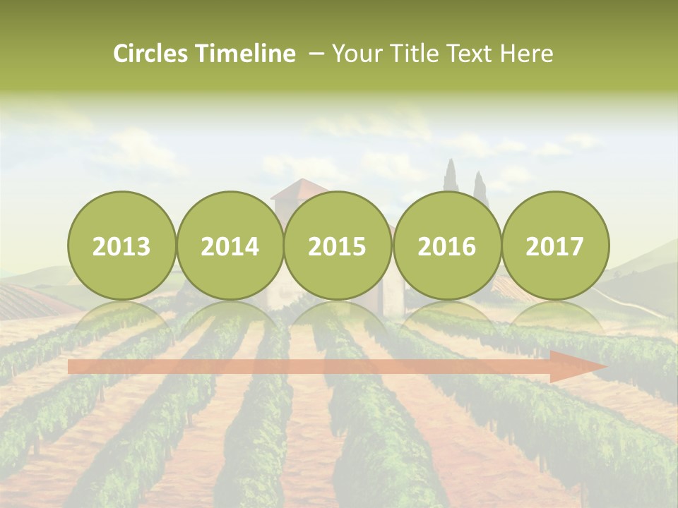 Tree Field Scenic PowerPoint Template