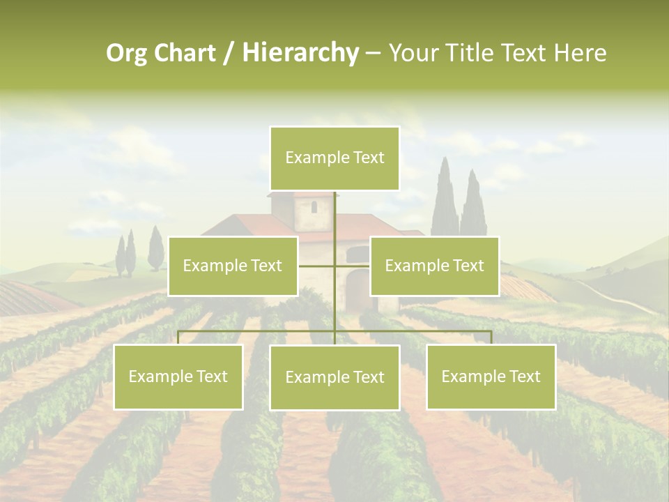 Tree Field Scenic PowerPoint Template