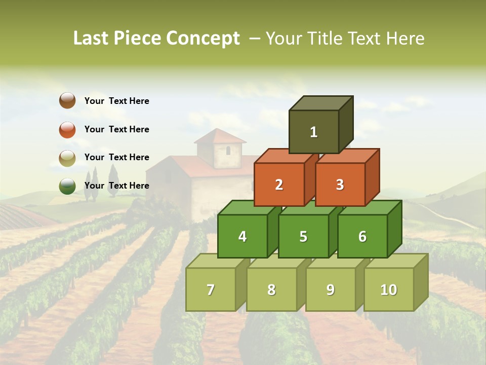 Tree Field Scenic PowerPoint Template