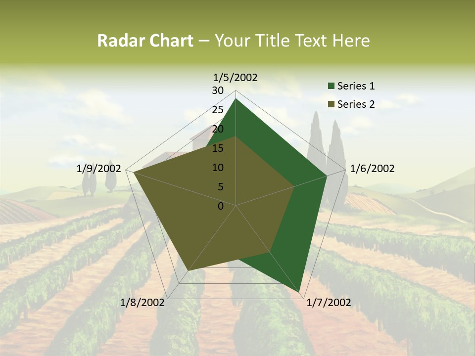Tree Field Scenic PowerPoint Template