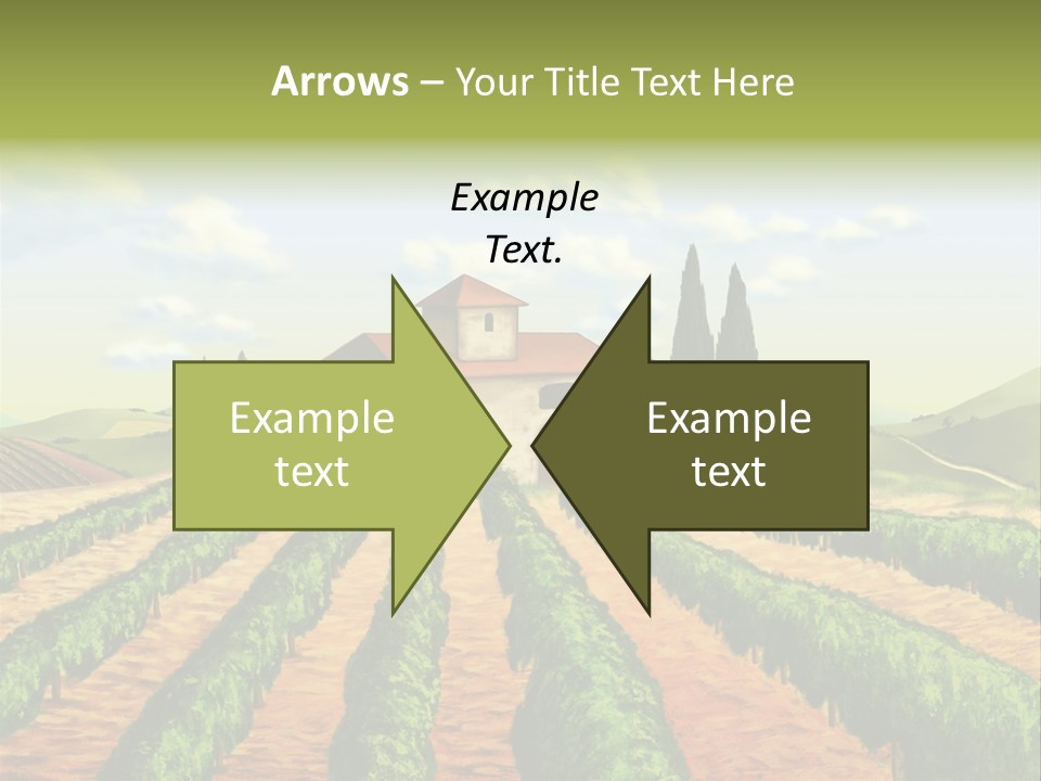 Tree Field Scenic PowerPoint Template
