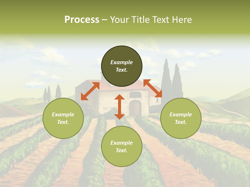 Tree Field Scenic PowerPoint Template