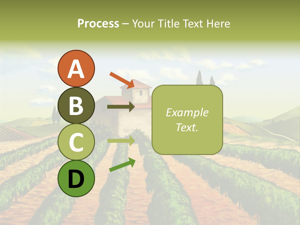 Tree Field Scenic PowerPoint Template
