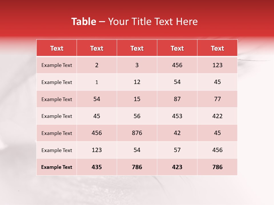 Closeup Mascara Detailed PowerPoint Template