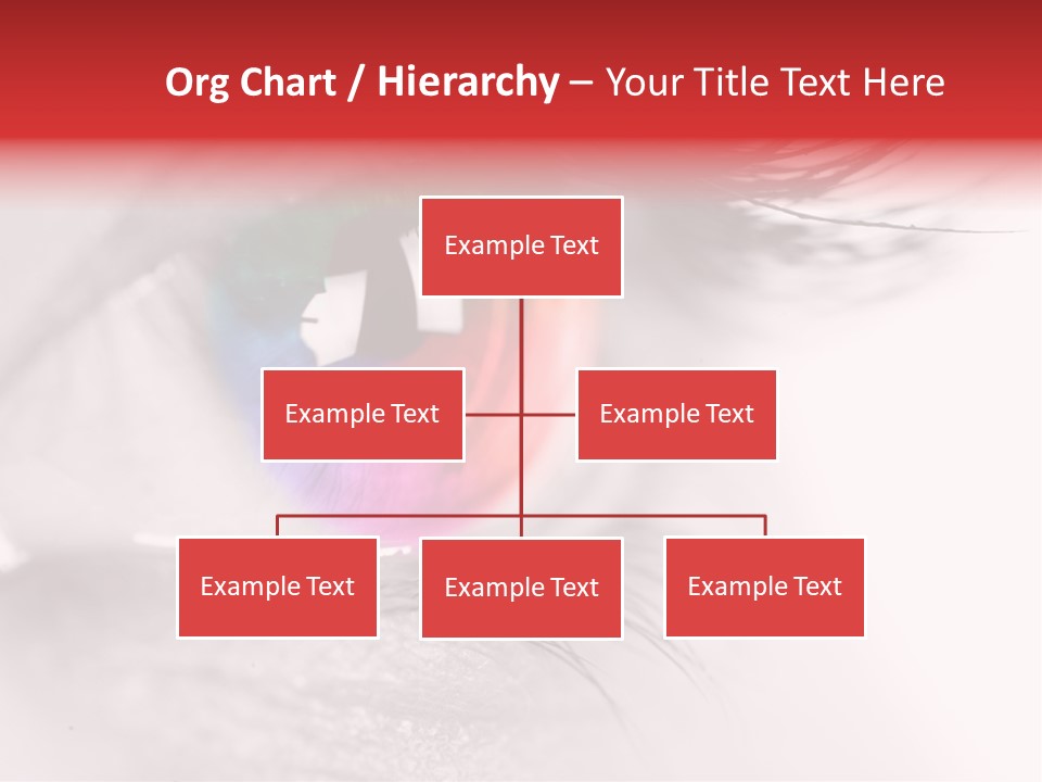 Closeup Mascara Detailed PowerPoint Template