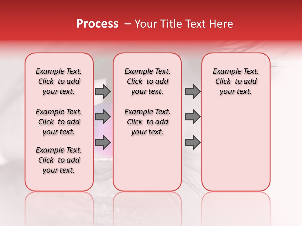 Closeup Mascara Detailed PowerPoint Template