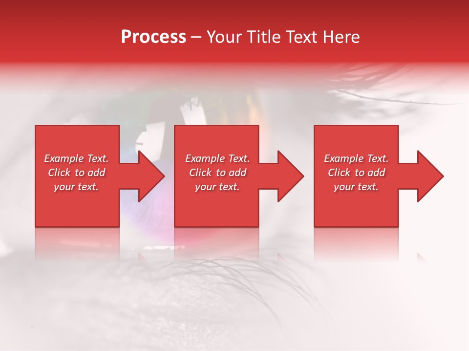 Closeup Mascara Detailed PowerPoint Template