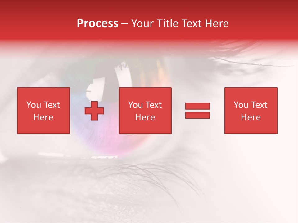 Closeup Mascara Detailed PowerPoint Template