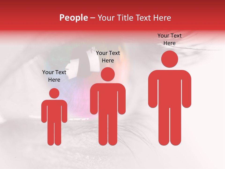 Closeup Mascara Detailed PowerPoint Template