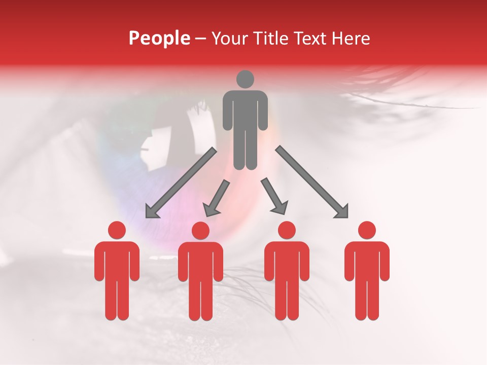 Closeup Mascara Detailed PowerPoint Template