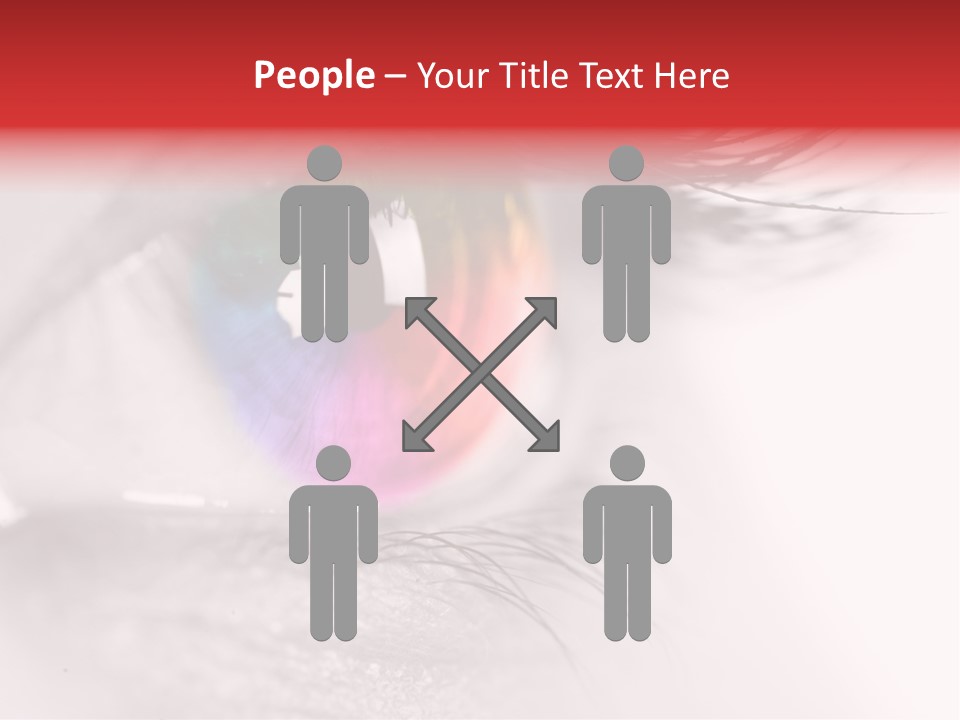 Closeup Mascara Detailed PowerPoint Template