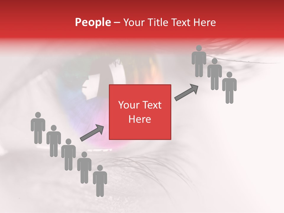 Closeup Mascara Detailed PowerPoint Template