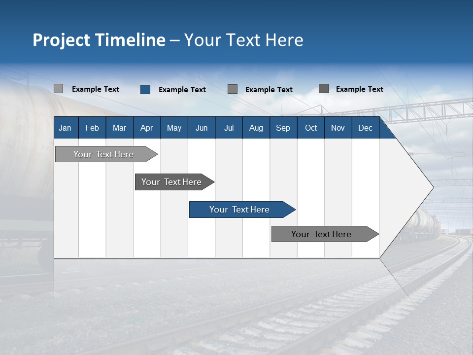 Container Petrol Oil PowerPoint Template