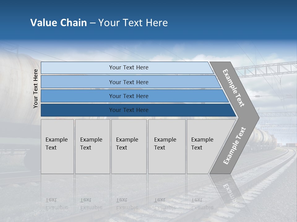 Container Petrol Oil PowerPoint Template