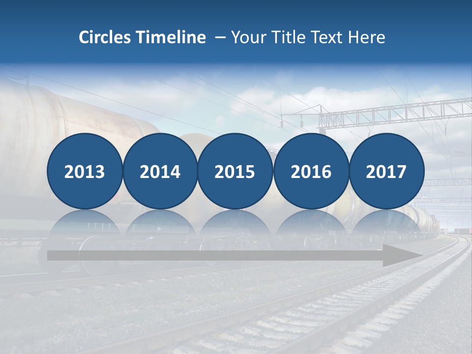 Container Petrol Oil PowerPoint Template