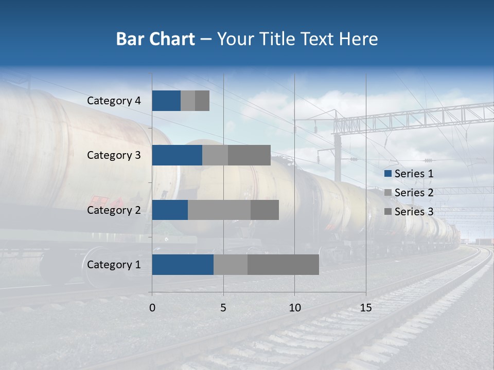 Container Petrol Oil PowerPoint Template