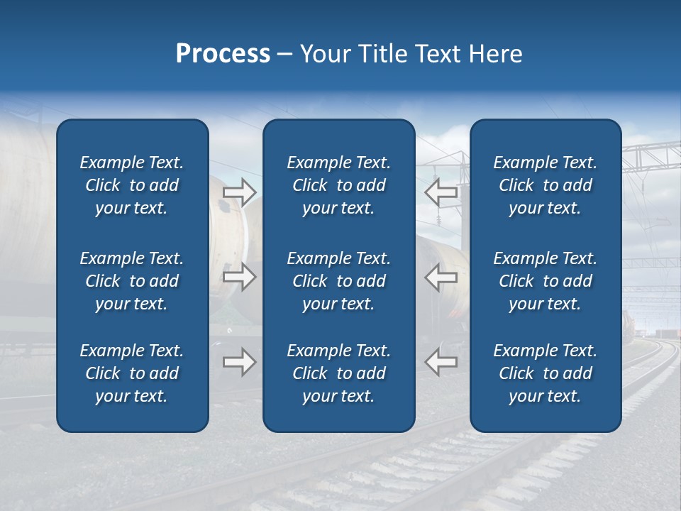 Container Petrol Oil PowerPoint Template
