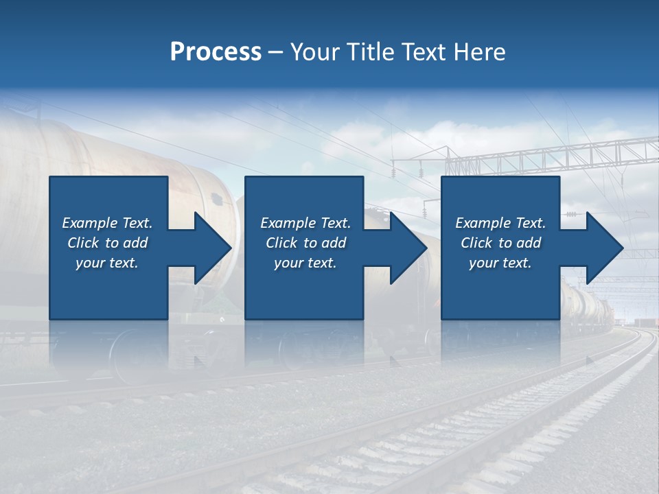 Container Petrol Oil PowerPoint Template