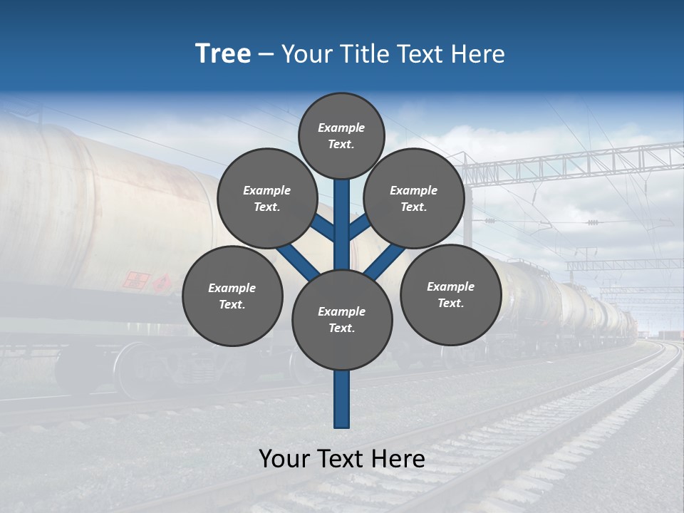 Container Petrol Oil PowerPoint Template