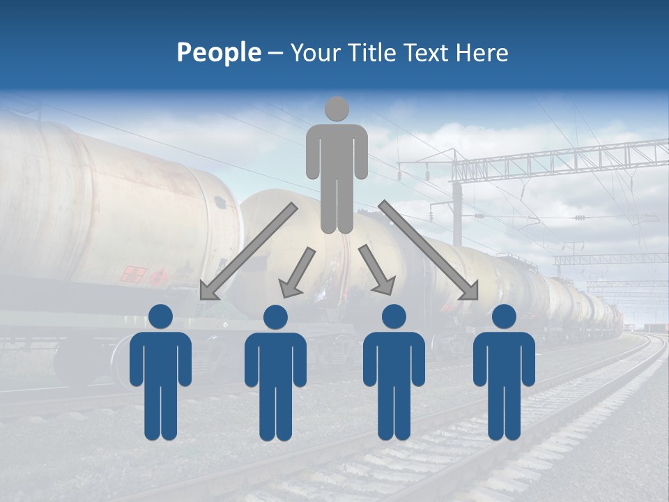 Container Petrol Oil PowerPoint Template