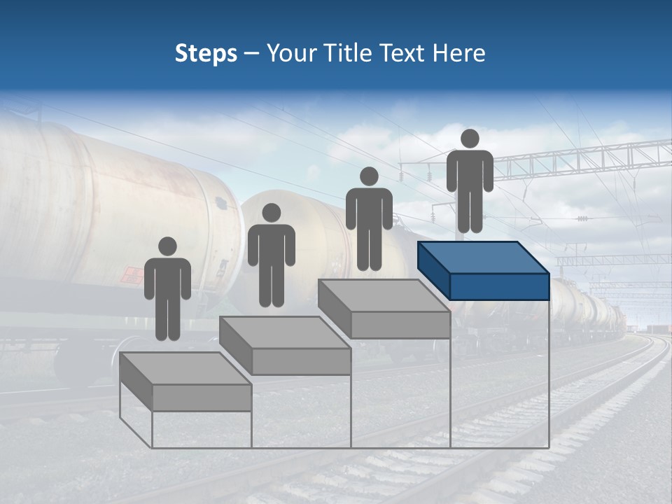 Container Petrol Oil PowerPoint Template