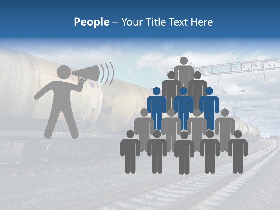 Container Petrol Oil PowerPoint Template