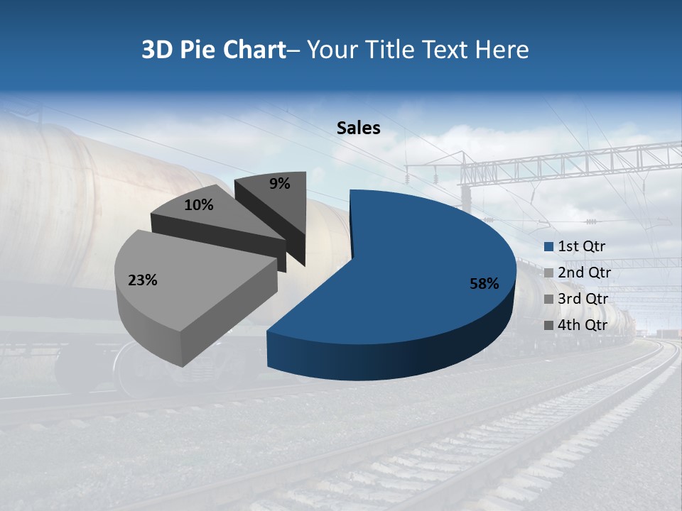 Container Petrol Oil PowerPoint Template