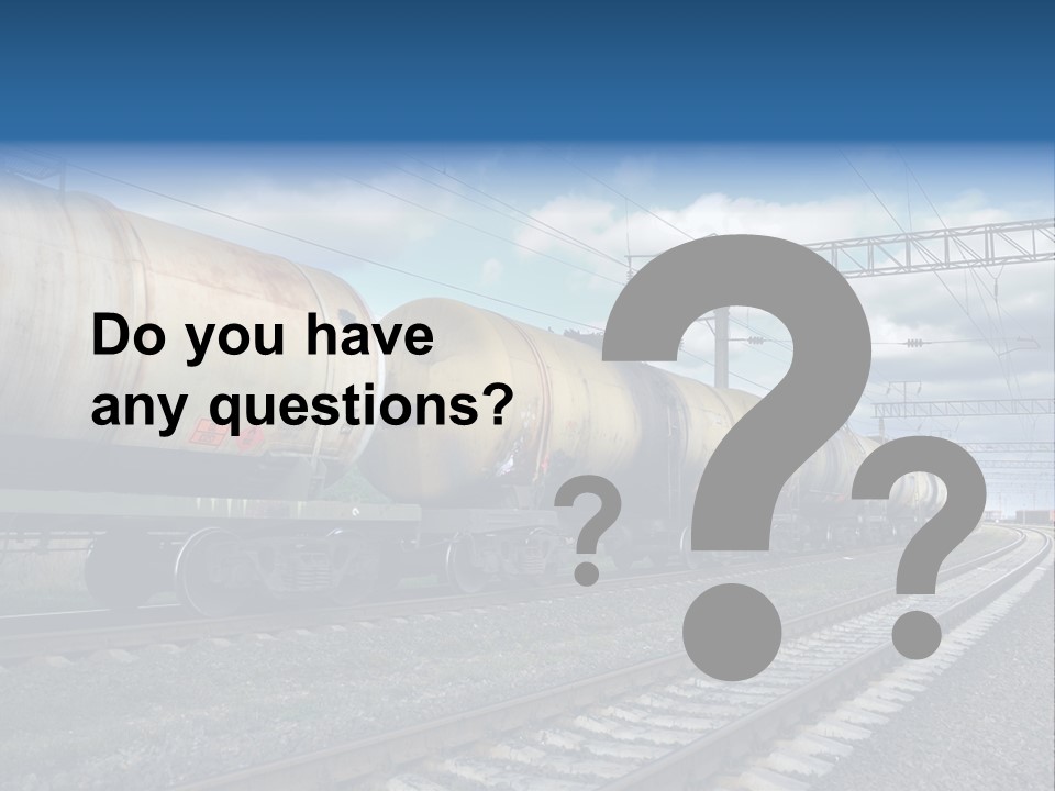 Container Petrol Oil PowerPoint Template