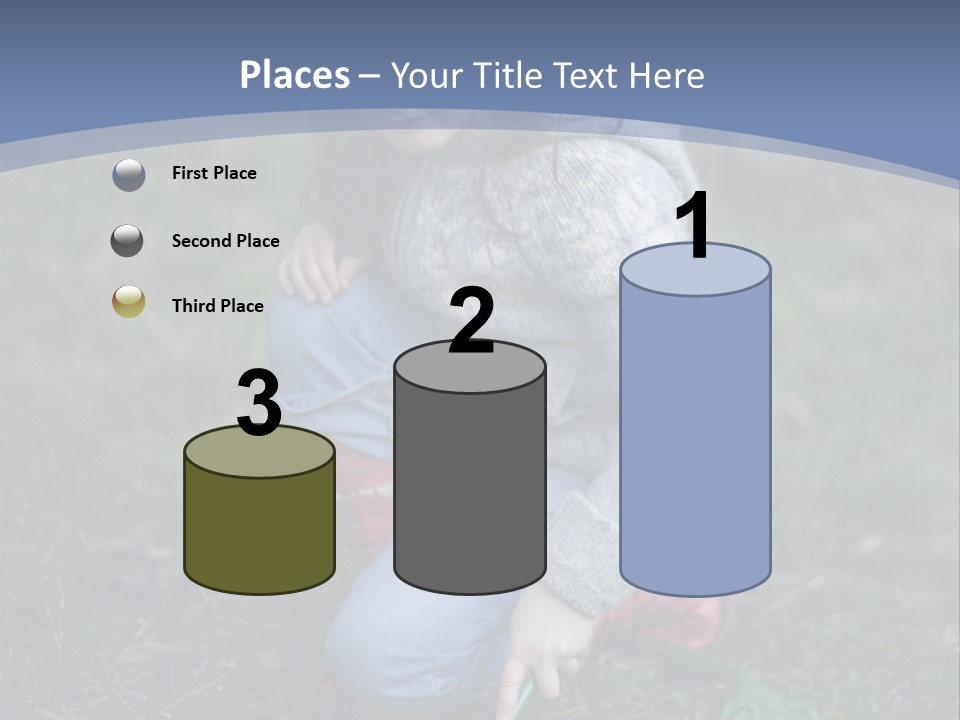 Farm Child Spring PowerPoint Template