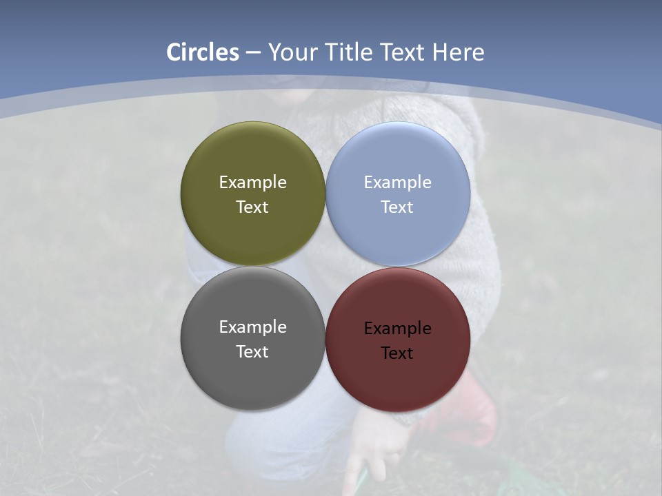 Farm Child Spring PowerPoint Template