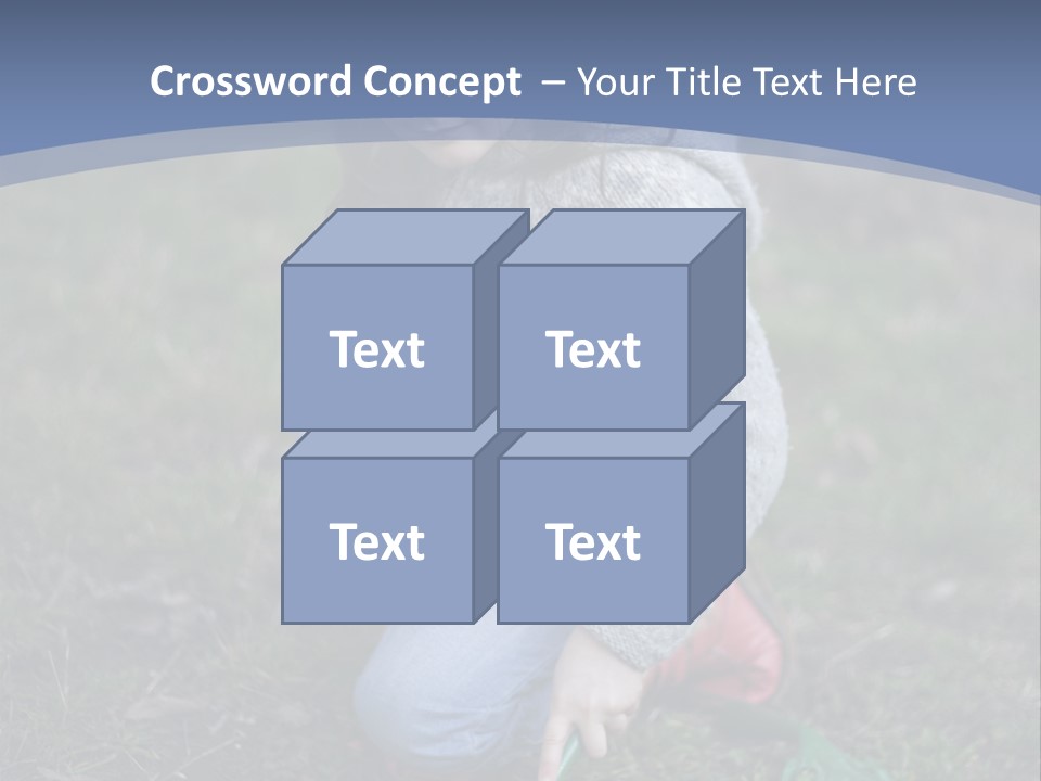 Farm Child Spring PowerPoint Template